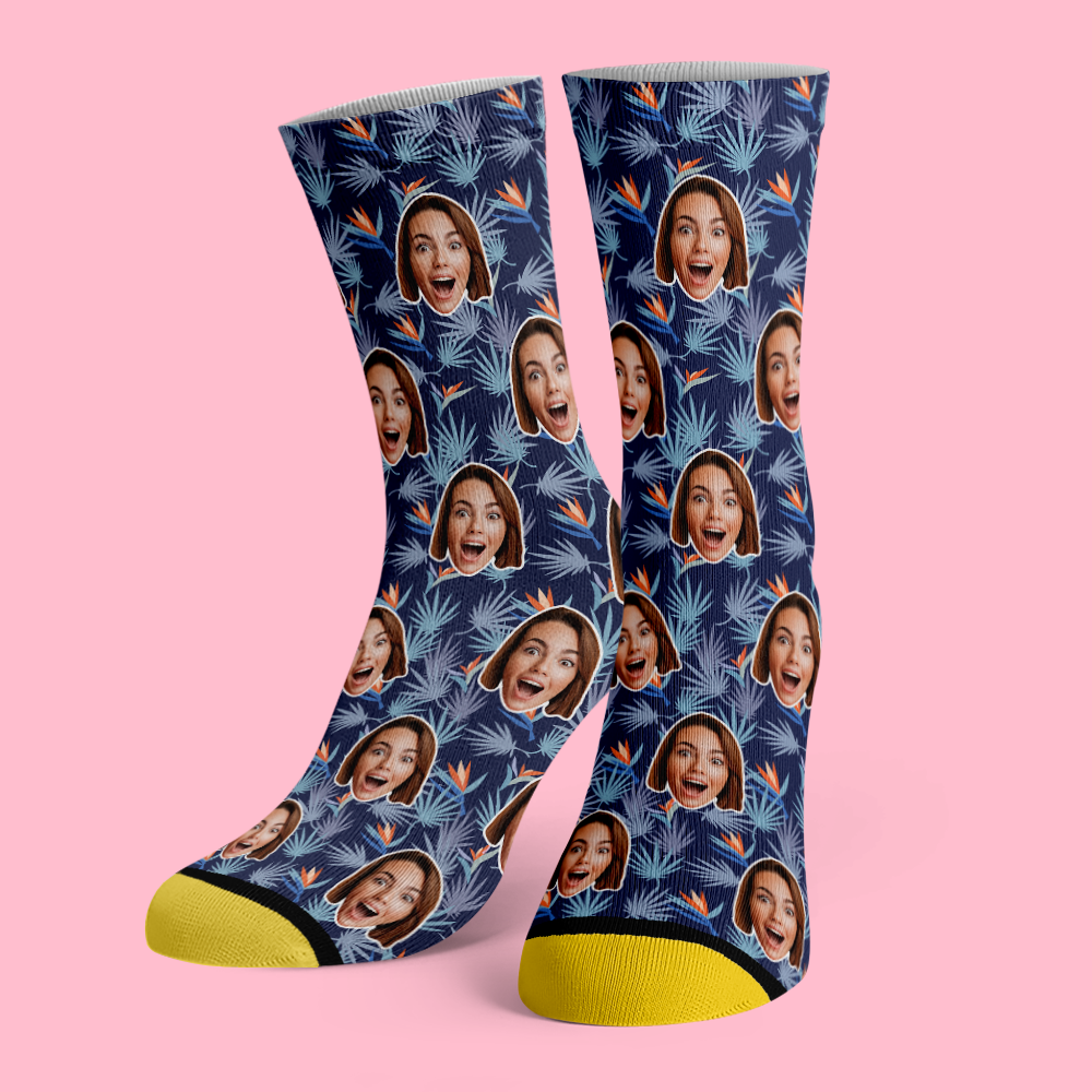 Head on over to www.personalisedandpretty.com and create your own photo upload novelty socks - lots of designs to choose from for all! Photo socks, text socks, fathers day, mothers day, christmas, easter, birthdays, wedding and pet lover.