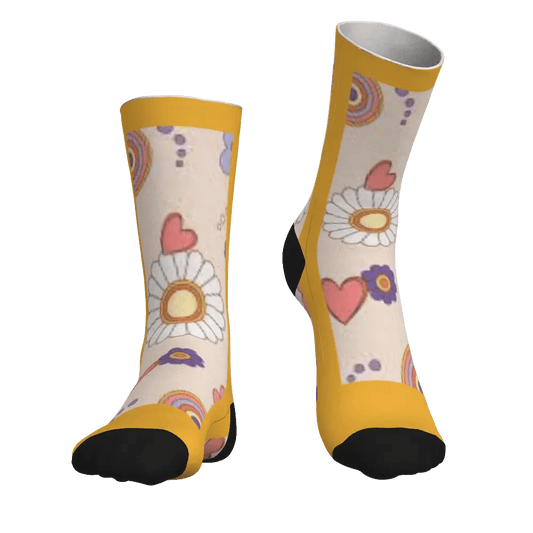 Cozy Edit Matching Socks - 'Multi Design' - 20% off with the matching PJ's! - PersonalisedandPretty.com