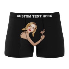 Custom Boxer Shorts 'Personal Hug' - PersonalisedandPretty.com