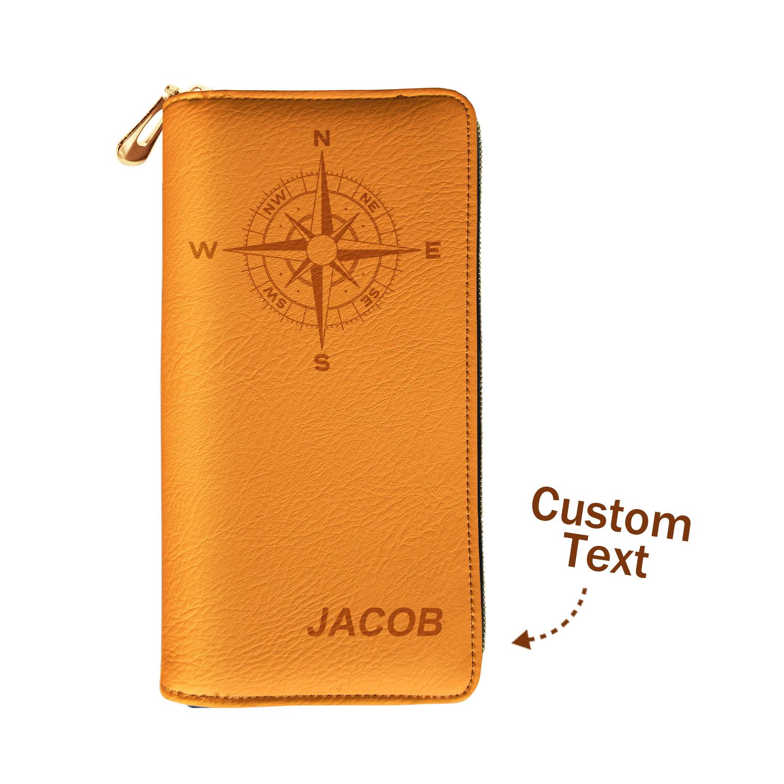 Custom Engraved Passport Cover - PersonalisedandPretty.com