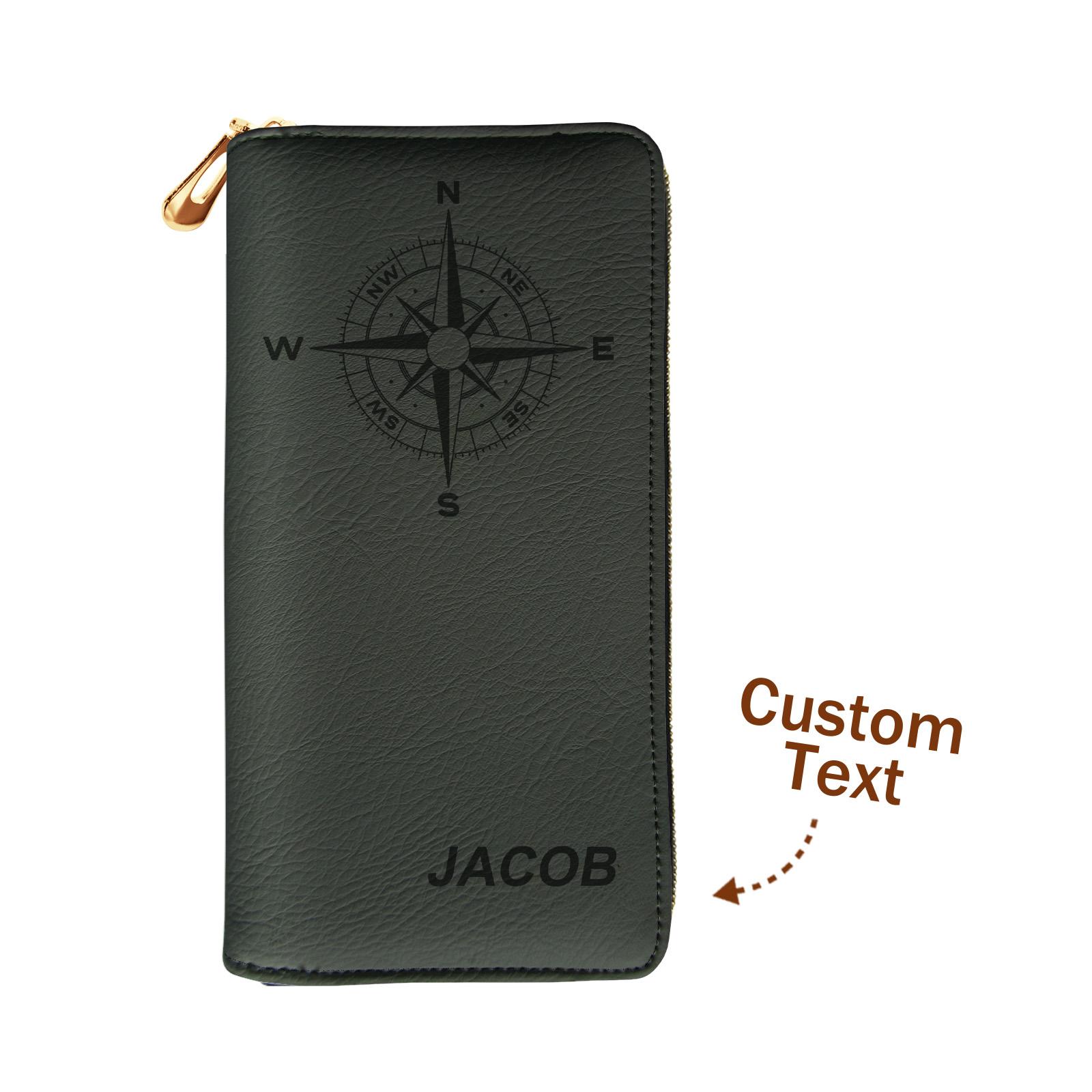 Custom Engraved Passport Cover - PersonalisedandPretty.com