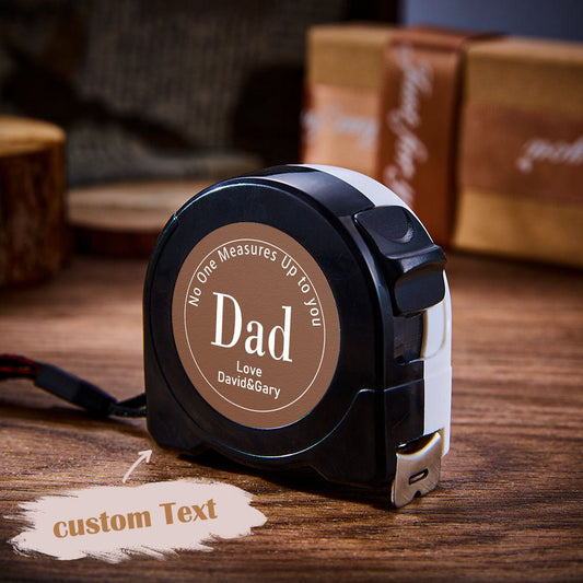 Custom Engraved Tape Measure ‘No One Measures Up to You Gift’ - PersonalisedandPretty.com