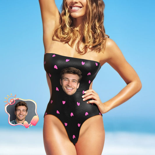 Custom Face Swimsuit - Heart Design - PersonalisedandPretty.com