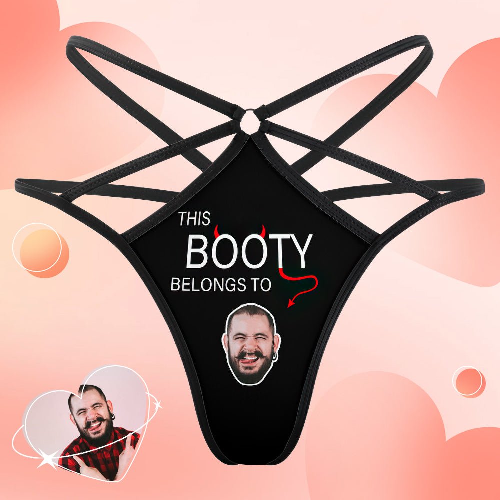 Custom Face Thong 'Booty' - PersonalisedandPretty.com