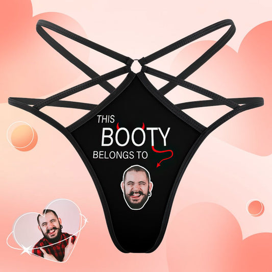 Custom Face Thong 'Booty' - PersonalisedandPretty.com