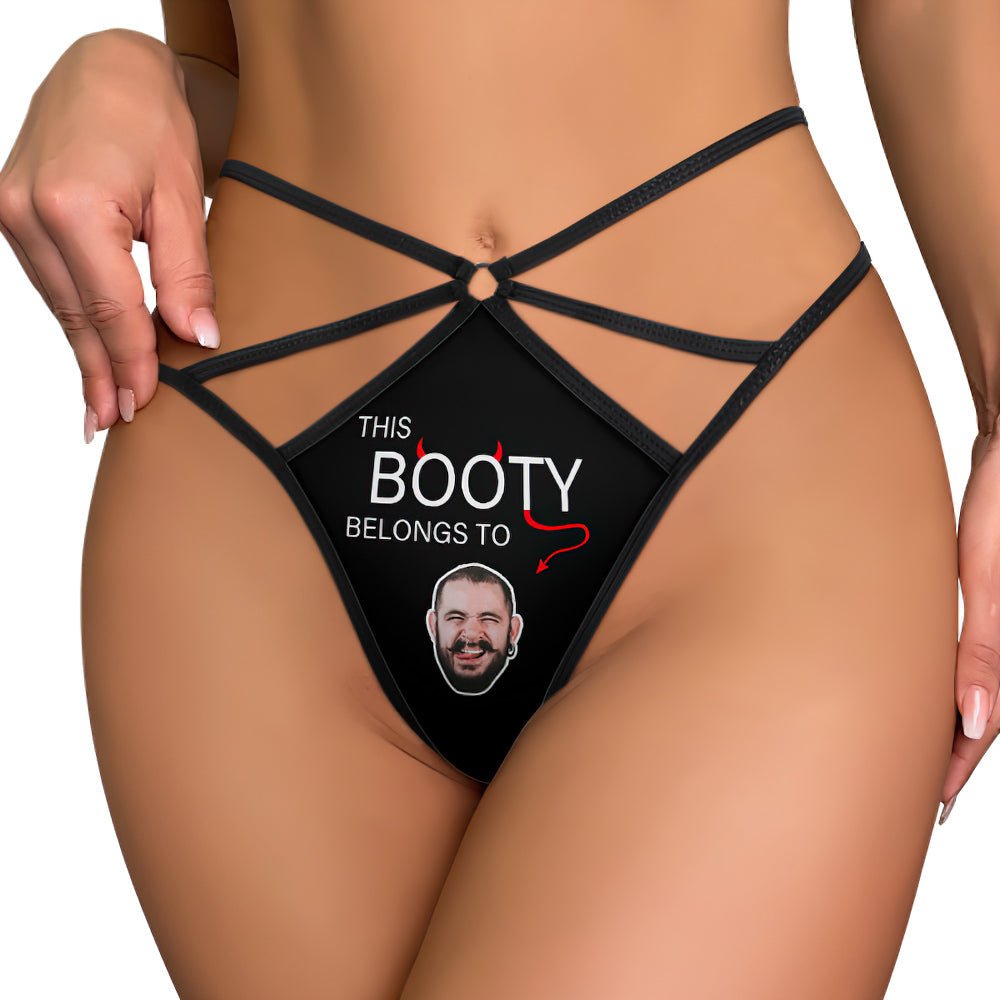 Custom Face Thong 'Booty' - PersonalisedandPretty.com