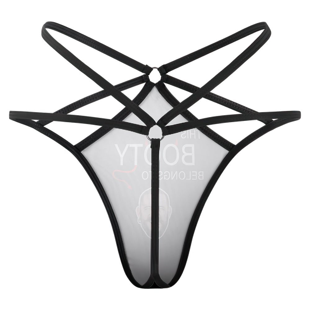 Custom Face Thong 'Booty' - PersonalisedandPretty.com