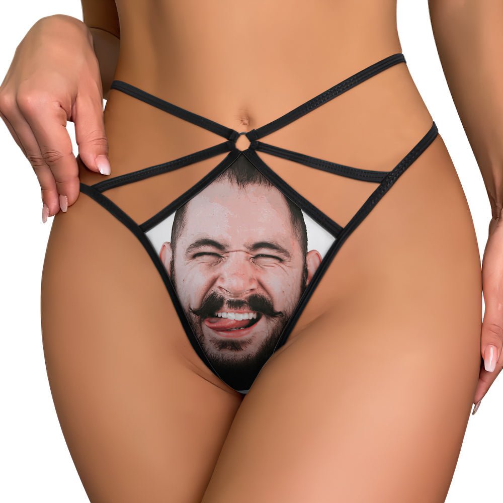 Custom Face Thong 'Face' - PersonalisedandPretty.com