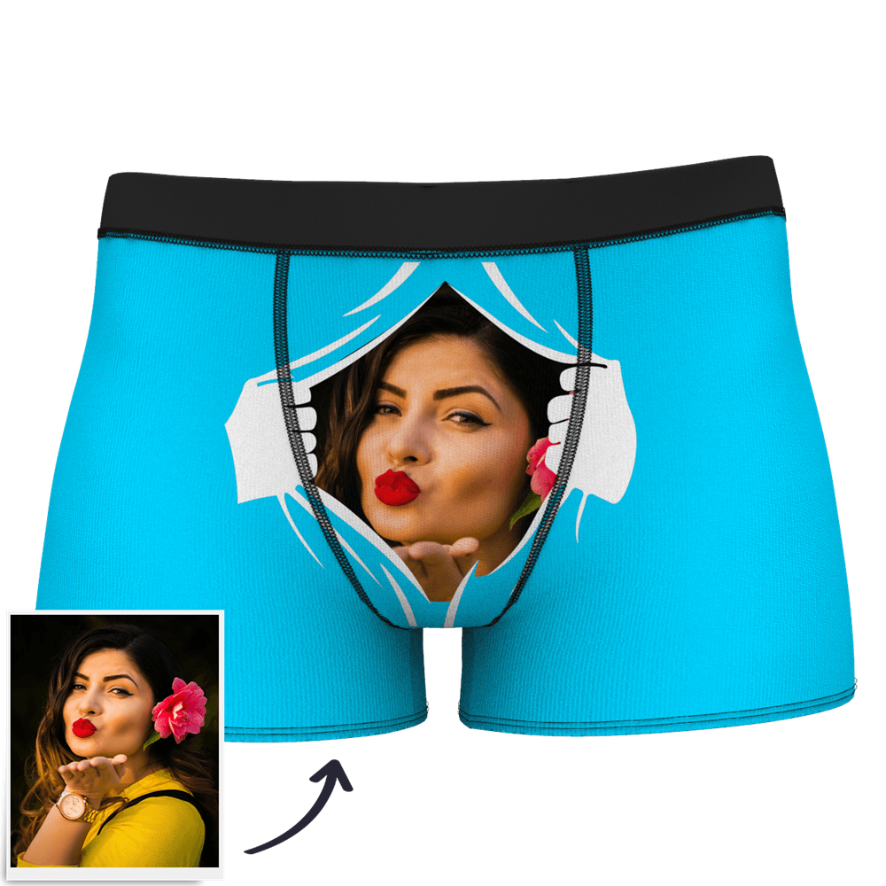 Custom Photo Boxer Shorts 'Rip Open' - PersonalisedandPretty.com