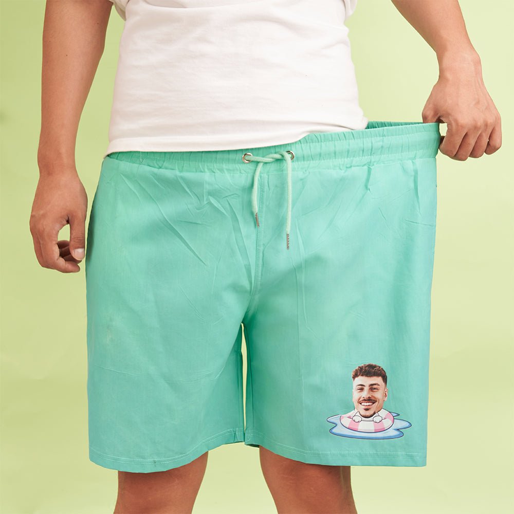 Custom Photo Upload Beach Shorts - Colour Change Beach Shorts - PersonalisedandPretty.com