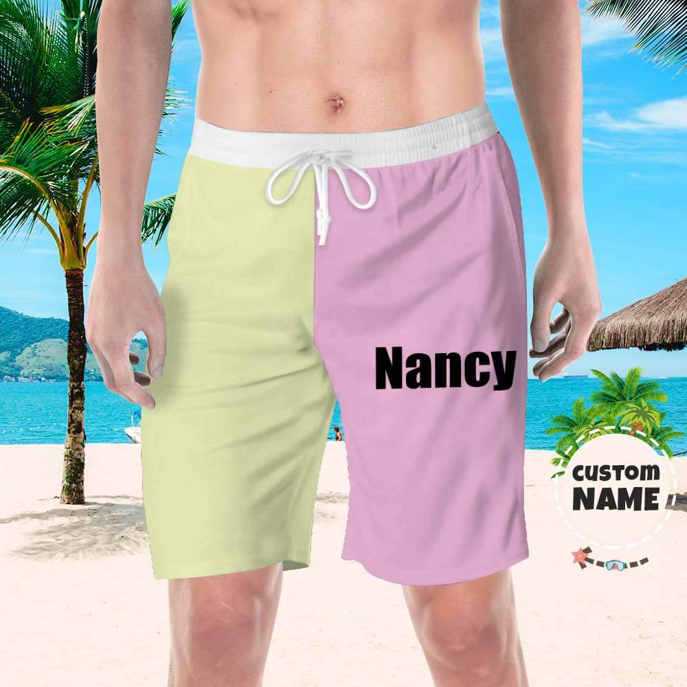 Custom Photo Upload Beach Shorts - PersonalisedandPretty.com