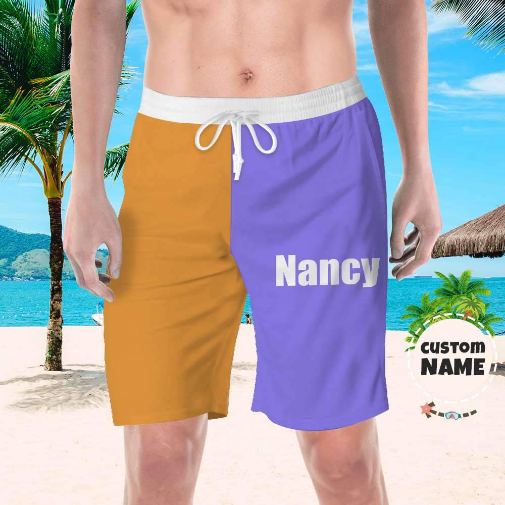 Custom Photo Upload Beach Shorts - PersonalisedandPretty.com