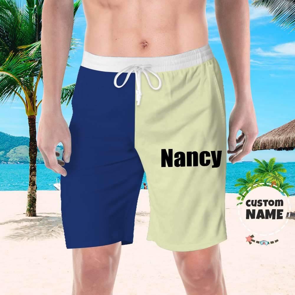 Custom Photo Upload Beach Shorts - PersonalisedandPretty.com