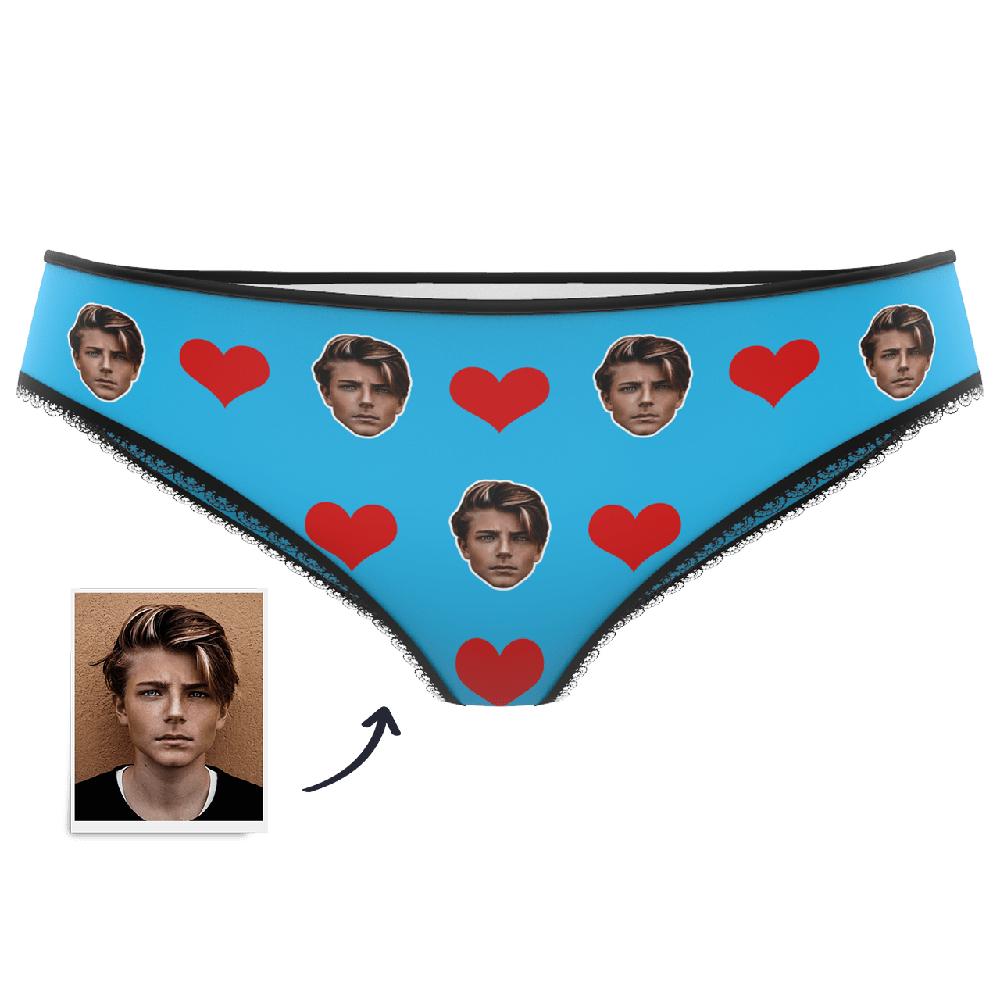 Custom Women's Underwear 'Cute face' - PersonalisedandPretty.com