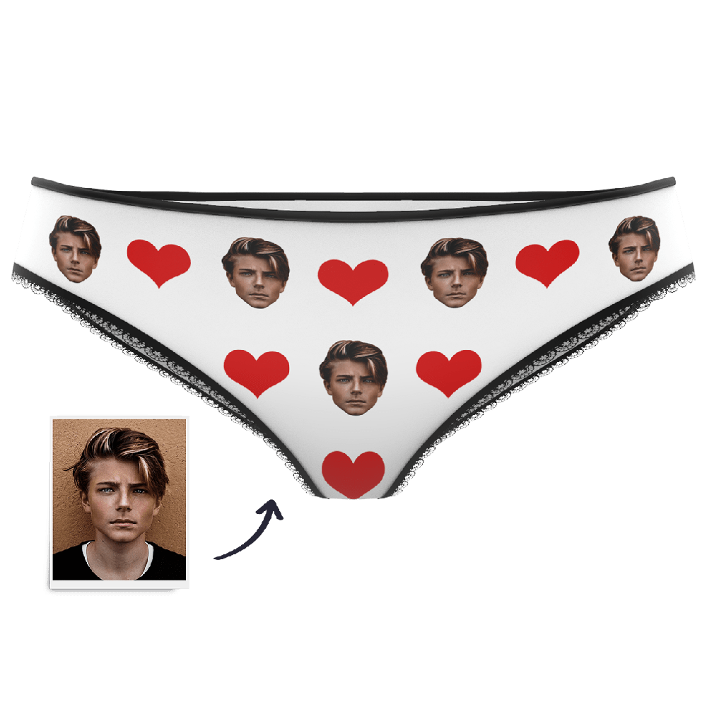 Custom Women's Underwear 'Cute face' - PersonalisedandPretty.com