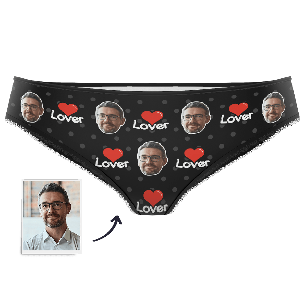 Custom Women's Underwear 'Lover' - PersonalisedandPretty.com