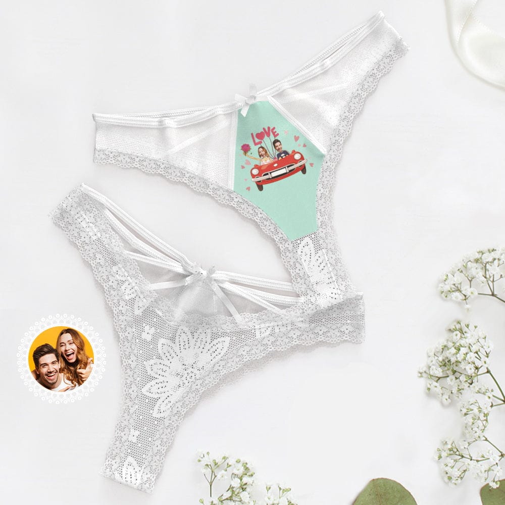 Custom Women's Underwear 'wedding/Honeymoon' - PersonalisedandPretty.com