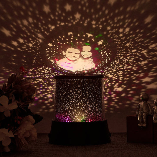 Personalised Photo Night Light Projector - PersonalisedandPretty.com